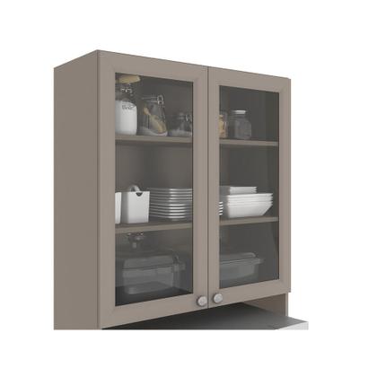 Imagem de Paneleiro Duplo Olivia 1 Nicho 4 Portas