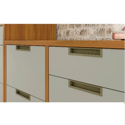 Imagem de Paneleiro Modular 2 Portas 3 Gavetas Imperatriz 70cm Mdf Nesher