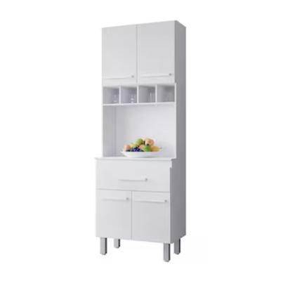 Imagem de Paneleiro Multiuso Cozinha 4 Portas 1 Gaveta e Nicho Vitoria