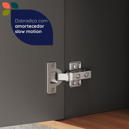 Imagem de Paneleiro para Cozinha 4 Portas Castanha