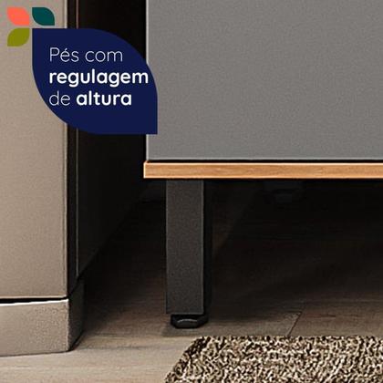 Imagem de Paneleiro para Cozinha 4 Portas Castanha