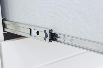 Imagem de Paneleiro Simples 2 Portas de Vidro 2 Gavetas Americana