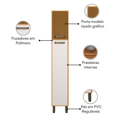 Imagem de Paneleiro Simples Barcelona/Malta Poliman Moveis