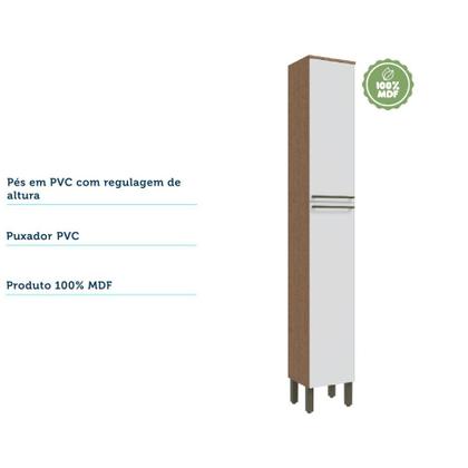 Imagem de Paneleiro Simples com 2 Portas 100% MDF Itália Espresso Móveis