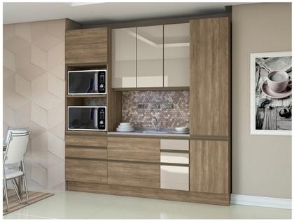 Imagem de Paneleiro Simples Kappesberg Maxxi 2 Portas 50cm Marrom