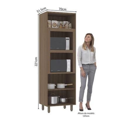 Imagem de Paneleiro Torre Quente 70cm, 3 Portas, Forno Micro-ondas