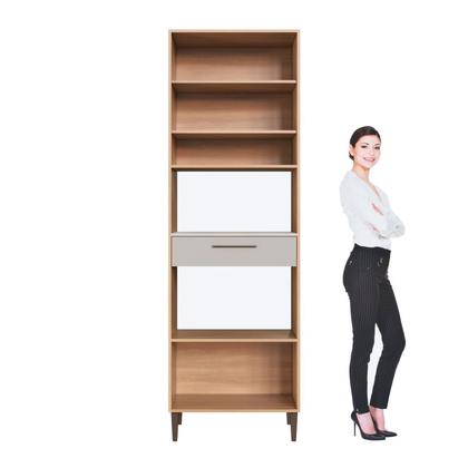 Imagem de Paneleiro Torre Quente 70cm para Forno e Micro-ondas 3 Portas 1 Gaveta Jade