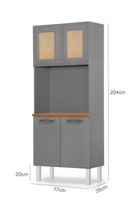 Imagem de Paneleiro Torre Quente Estrutura Em Aço Com Passa Fio