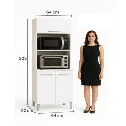 Imagem de Paneleiro Torre Quente Realeza com 3 Portas