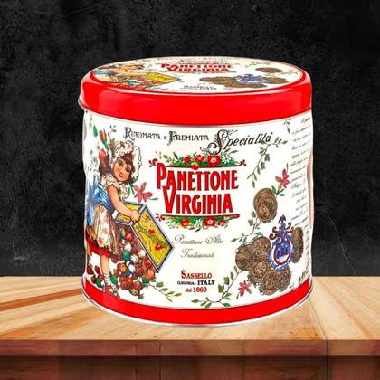 Imagem de Panettone Clássico Virginia 1Kg - Uvas Passas e Laranja