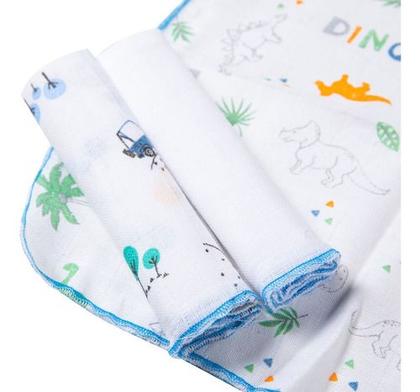 Imagem de Paninho de boca kit c/6 un - toalha babete papi para bebê - fralda fina-acabamento em overlock -papi