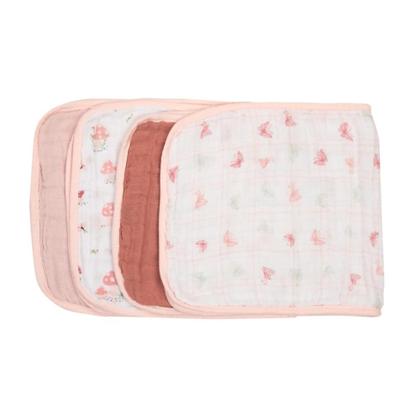 Imagem de Paninho De Ombro Soft Premium Papi Baby 50Cm X 22Cm Contem 04 Un