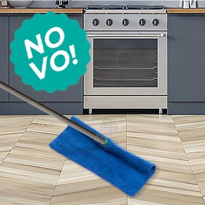 Imagem de Pano Ákora Limpeza de Pisos com Furo Central Encaixe Perfeito no Rodo de Silicone Daxxen Ecomais