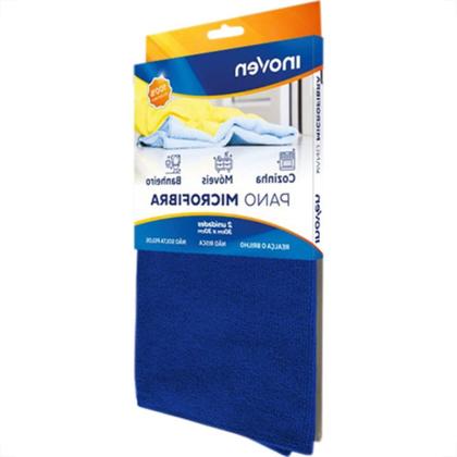 Imagem de Pano Cozinha/Moveis Microfi 30X30 Azul C/2