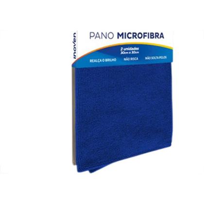 Imagem de Pano Cozinha/Moveis Microfi 30X30 Azul C/2