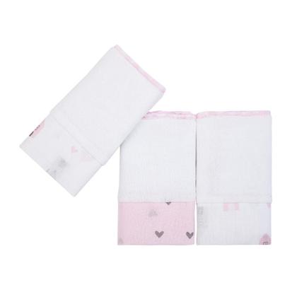 Imagem de Pano de Boca Papi Composê Feminino Casinha Rosa 3506/1609