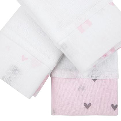 Imagem de Pano de Boca Papi Composê Feminino Casinha Rosa 3506/1609