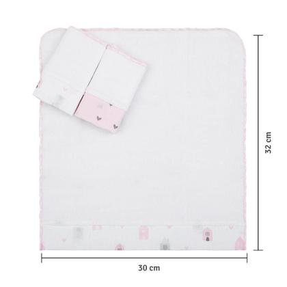 Imagem de Pano de Boca Papi Composê Feminino Casinha Rosa 3506/1609