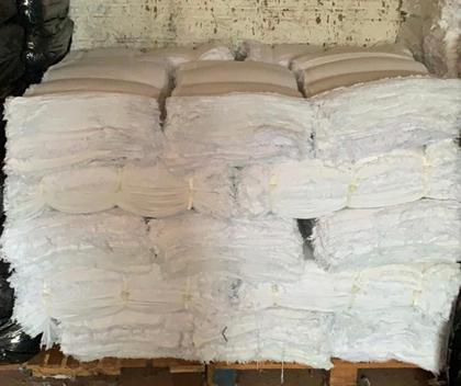Imagem de Pano De Chão Atacado Alvejado Branco Kit Com 10 Peças