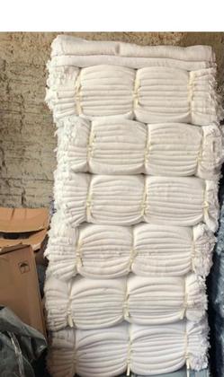 Imagem de Pano De Chão Atacado Alvejado Branco Kit Com 10 Peças