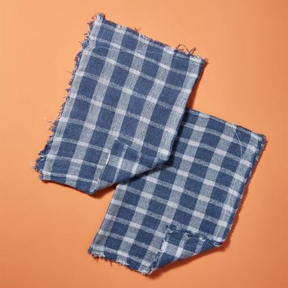 Imagem de Pano De Chao Atacado Xadrez Grande Kit Com 5 Peças