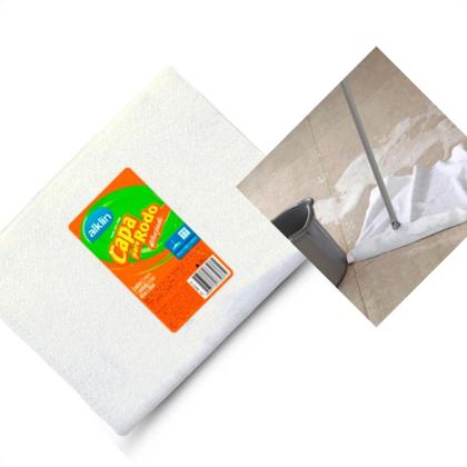 Imagem de Pano De Chao Capa Para Rodo Alvejado Alklin 40X50 - 7037