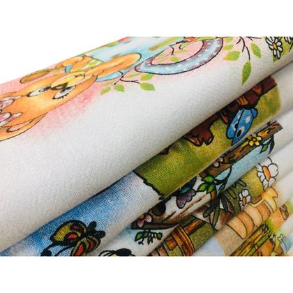 Imagem de Pano De Copa Top Atacado Sarja Premium Kit Com 5 Pecas