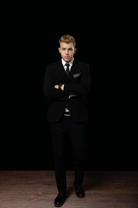 Imagem de Pano de fundo de estúdio fotográfico Kate Solid Black 1,5 x 2,2 m