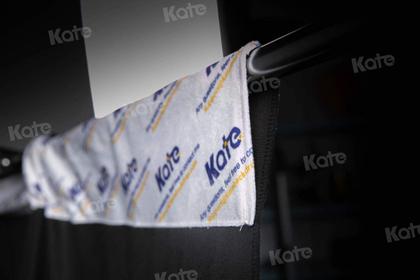 Imagem de Pano de fundo de estúdio fotográfico Kate Solid Black 1,5 x 2,2 m