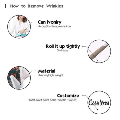 Imagem de Pano de fundo fotográfico LYCGS Winter Dream Wonderland 210 cm x 150 cm