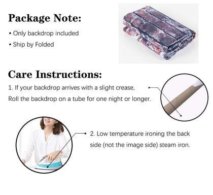 Imagem de Pano de fundo fotográfico WOLADA Parede de madeira rústica 210x150cm