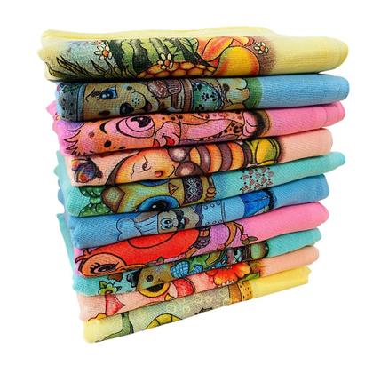 Imagem de Pano De Prato Atacado Color Estampado Kit Com 10 Peças