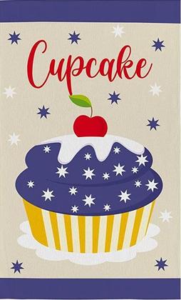 Imagem de Pano de Prato Atoalhado Cupcakes - Kit com 3 Unidades - Coleção Primore