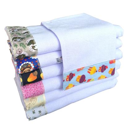 Imagem de Pano De Prato Barradinho Pé de Galinha Kit 10 Pçs