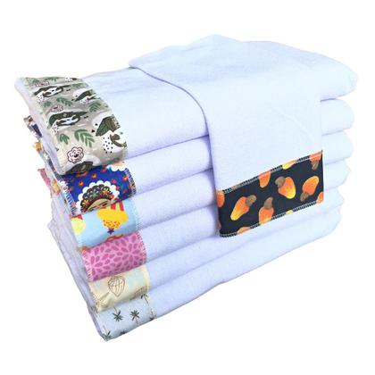 Imagem de Pano De Prato Barradinho Pé de Galinha Kit 10 Pçs