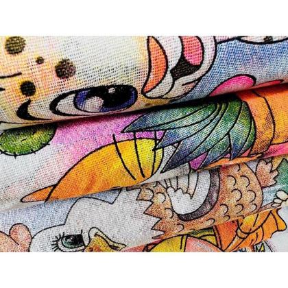 Imagem de Pano De Prato Copa Atacado Estampado Grande Kit Com 10 Peças