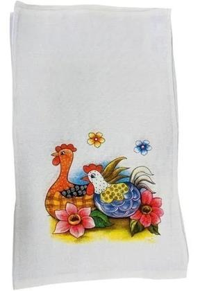 Imagem de Pano De Prato Estampado Kit Com 10 65 X 45 Cm Rubber Store C