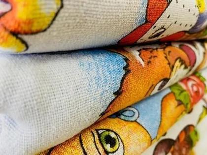 Imagem de Pano De Prato Estampado Kit Com 10 65 X 45 Cm Rubber Store C