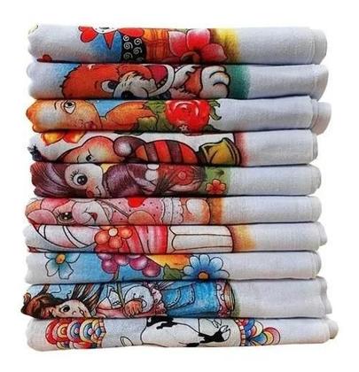 Imagem de Pano De Prato Estampado Kit Com 10 65 X 45 Cm Rubber Store C