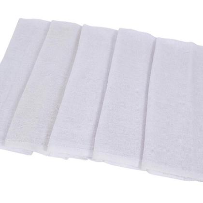 Imagem de Pano De Prato Liso Branco Kit 20 unidades.