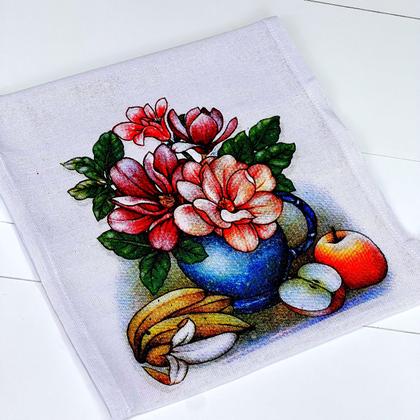 Imagem de Pano de Prato Zumba Estampas Sortidas Bainha Kit C/10 Un.