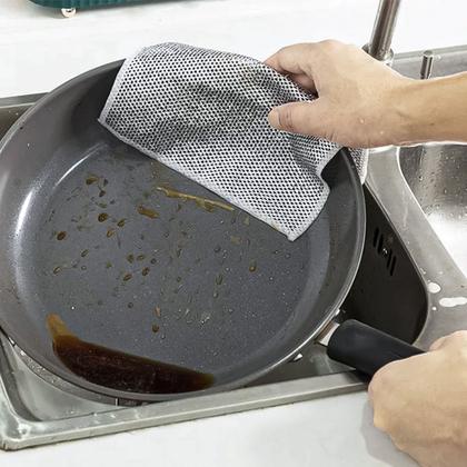 Imagem de Pano Mágico Multiuso De Limpeza Fogão Pia Cozinha Prato 10 Un