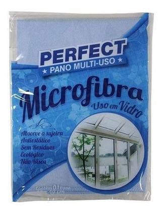 Imagem de Pano Microfibra Universal Azul