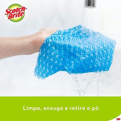 Imagem de Pano Multiuso Azul SCOTCH Brite com 5 Unidades