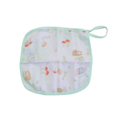 Imagem de Pano Paninho de Boca Bordado fralda soft prendedor de chupeta 25x25cm c/ 3 unidades - Papi