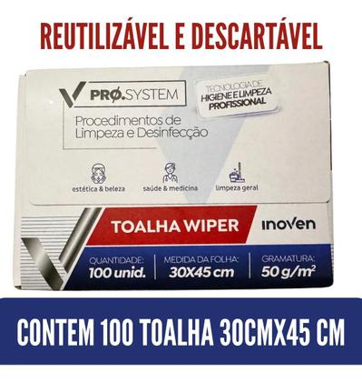 Imagem de Pano Wiper Inoven TW3045  Alta Absorção e Resistência 100 Folhas
