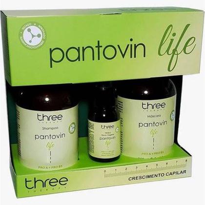 Imagem de Pantovin Life Kit Crescimento Capilar 250ml Shampoo, Mascara e Tonico 30 ml