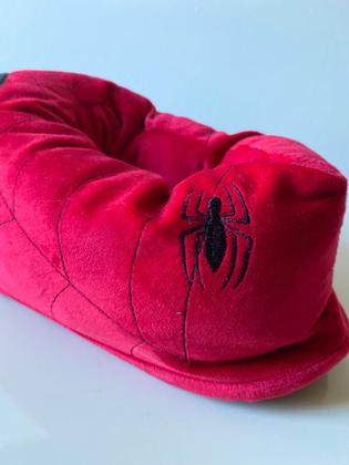 Imagem de Pantufa 3D do Aranha adulto e infantil