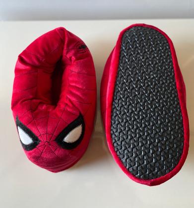 Imagem de Pantufa 3D do Aranha adulto e infantil