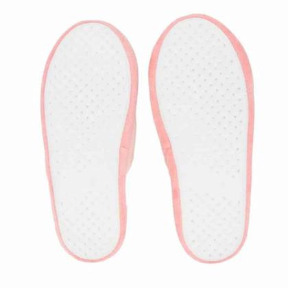 Imagem de Pantufa Be Kind Princess Rosa Zona Criativa Chinelo De Quarto Sola Emborrachada 33 ao 41